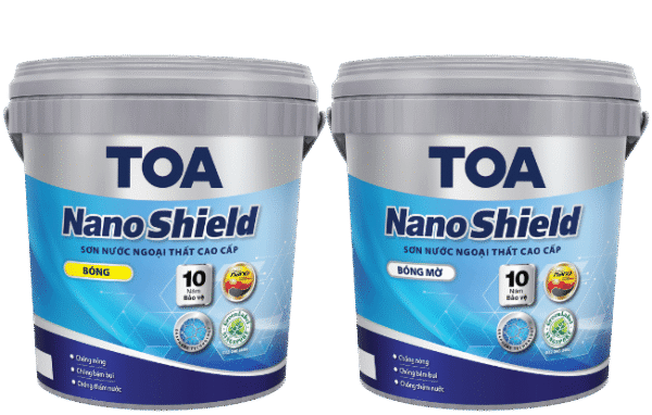 TOA NanoShield premium exterior paint