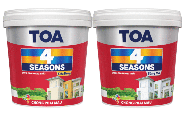 TOA 4 Seasons Satin Glo Exterior Paint