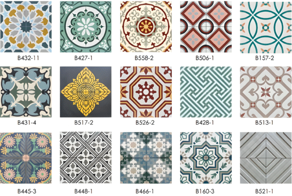 ENCAUSTIC CEMENT TILES